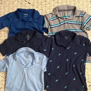 Boys size 8 polo shirts